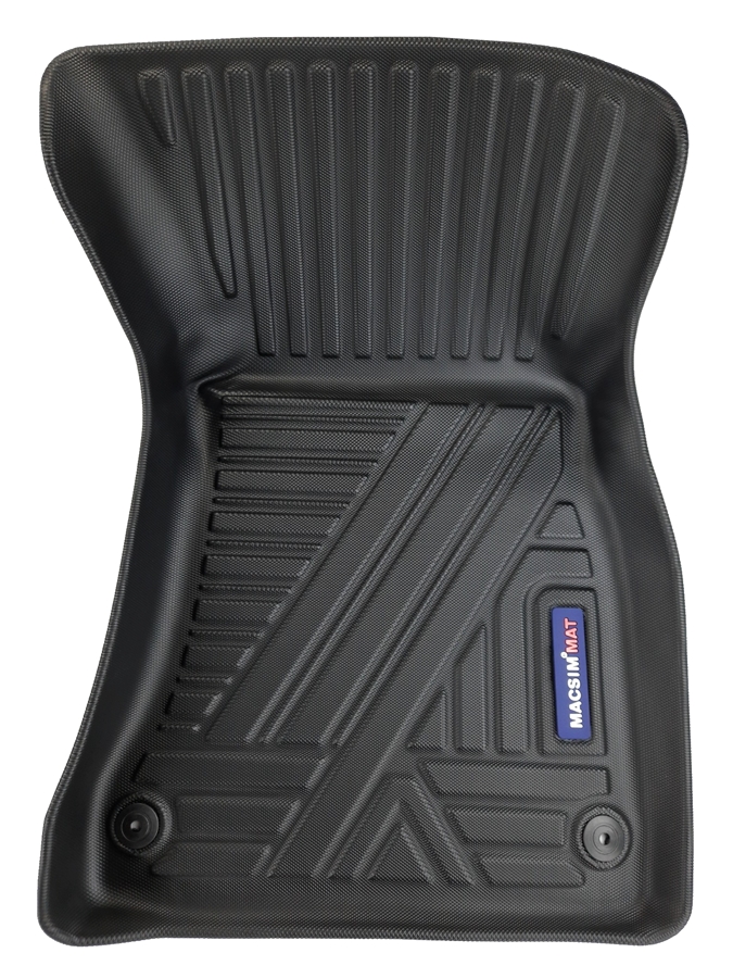 Thảm lót sàn xe ô tô Mercedes S Class 2014 - đến nay Nhãn hiệu Macsim chất liệu nhựa TPV màu đen.