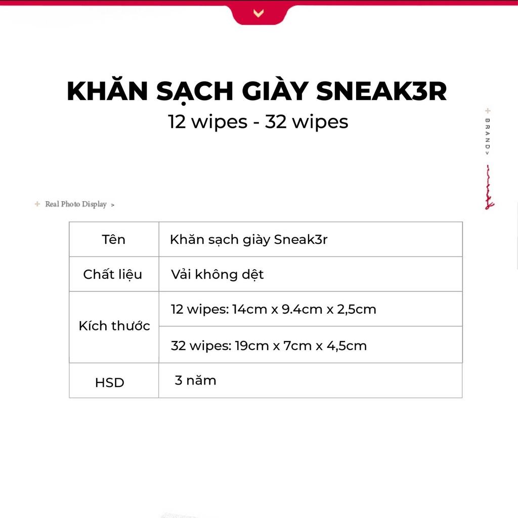 Khăn Lau Giày Siêu Sạch Quick Wipe Sneak3r HKD96