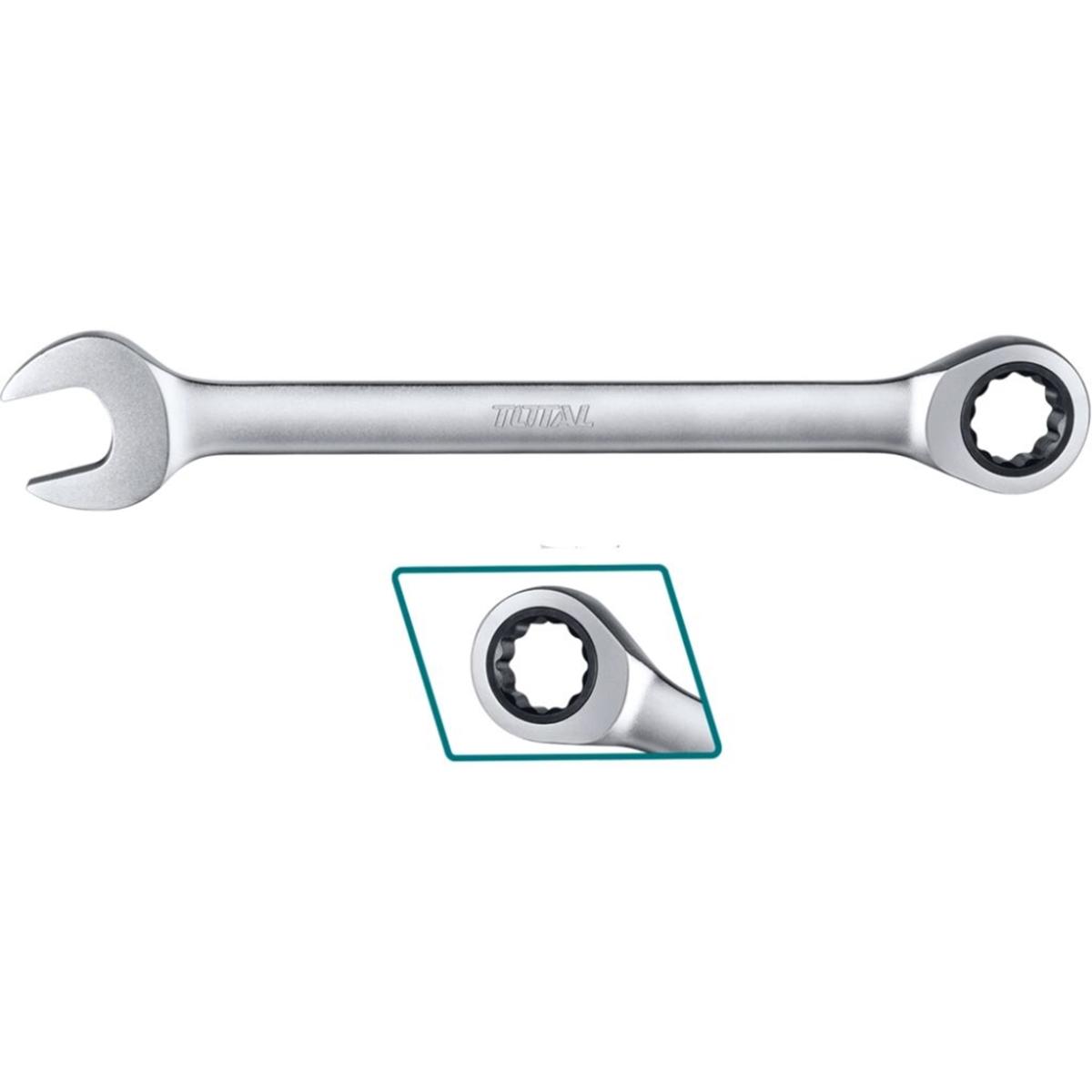 BỘ 12 CỜ LÊ VÒNG MIỆNG XOAY CHIỀU TOTAL THT102RK0126 - HÀNG CHÍNH HÃNG