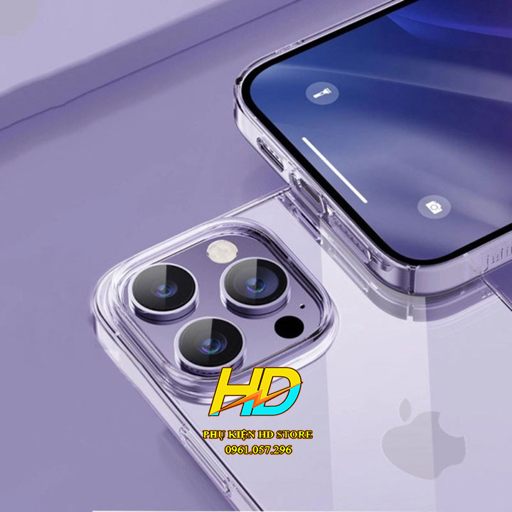 ỐP Lưng Trong Suốt Bảo Vệ Camera Dành Cho iPhone 14 Pro Max/ 14 Pro/ 14/ 14 Plus Chính Hãng MEMUMI Không Ố Vàng Khi Sử Dụng - Hàng Chính Hãng