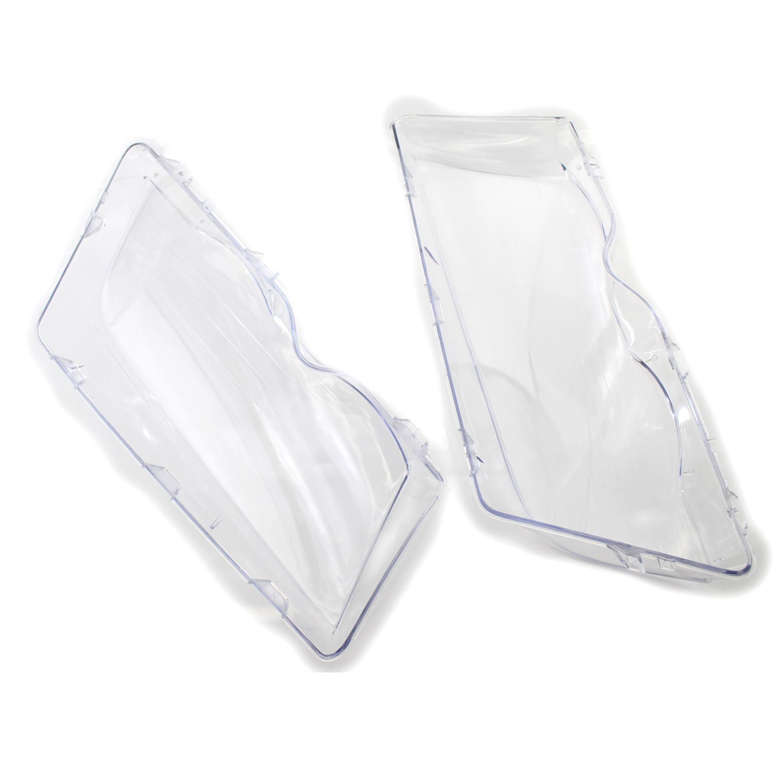1 Pair Left Right Headlight Headlamp Clear Lens Cover Replacement for BMW E46 3 Series 1998-2001 4 Door