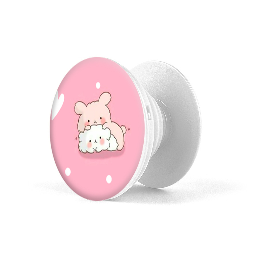 Gía đỡ điện thoại đa năng, tiện lợi - Popsockets - In hình COUPLE 06 - Hàng Chính Hãng