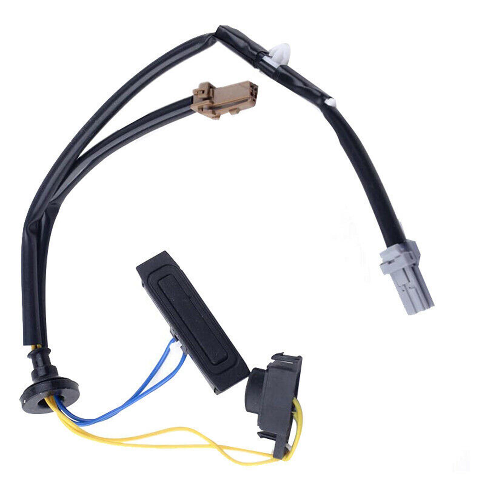 Trunk Lid Release Tailgate Opening Switch with Cable Fit for