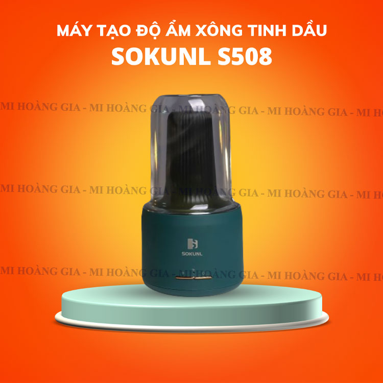 Máy phun sương tạo độ ẩm xông tinh dầu Xiaomi SOKUNL S508 - Hàng nhập khẩu
