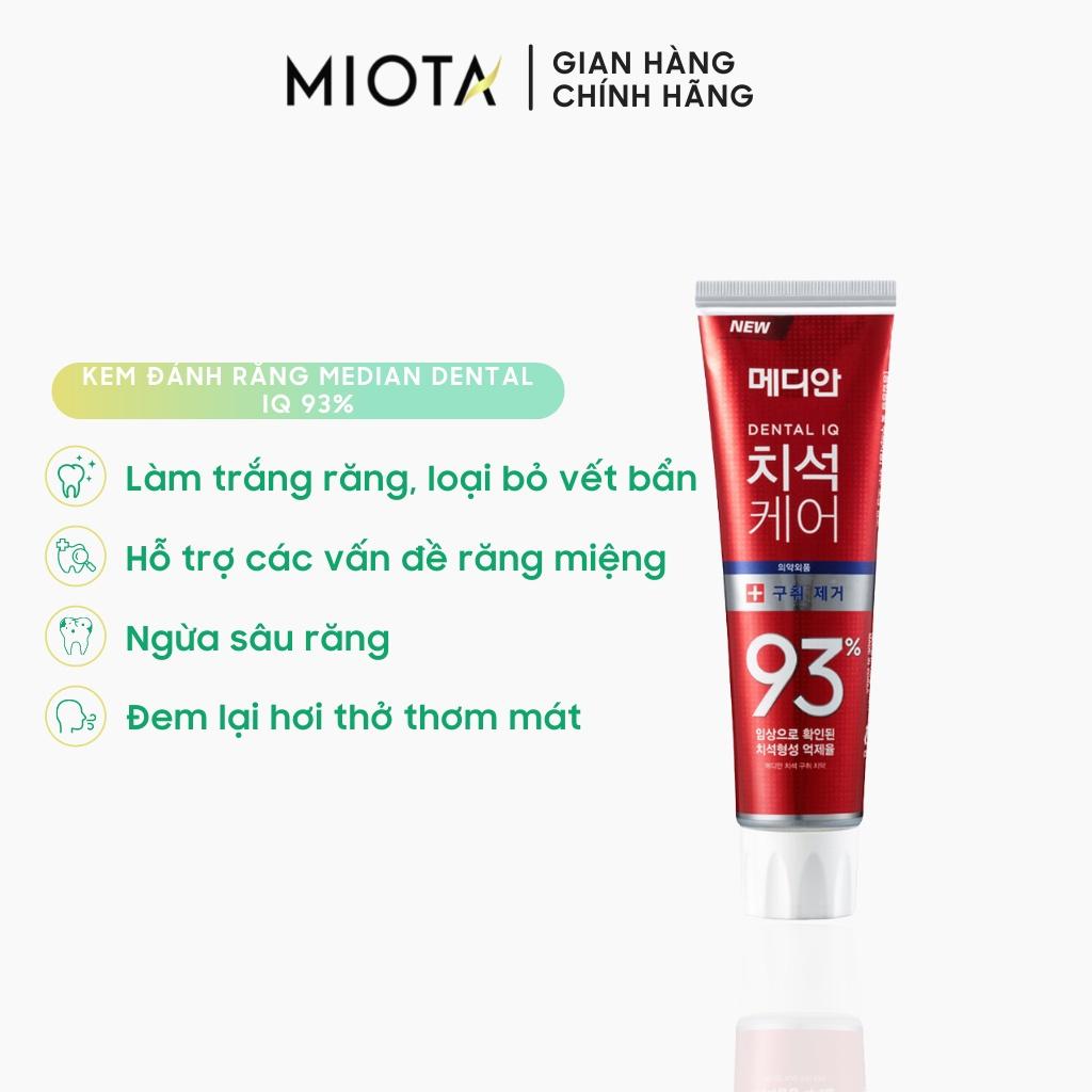 Kem đánh răng MEDIAN Dental IQ 93% Hàn Quốc 120g