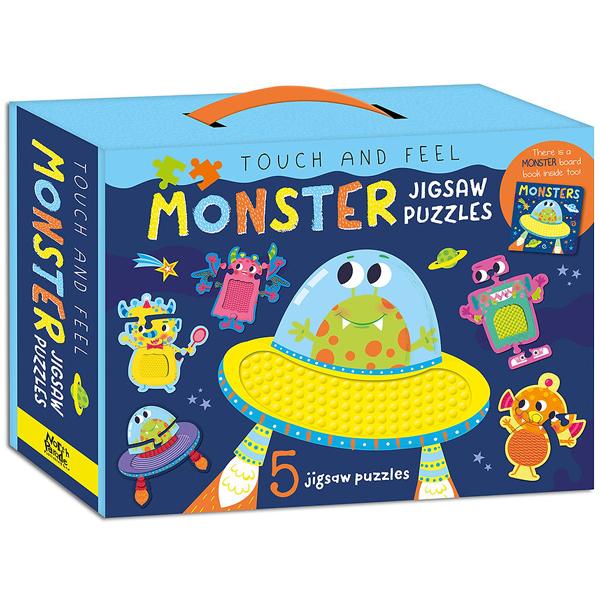 Touch And Feel - Monster Jigsaw Puzzles