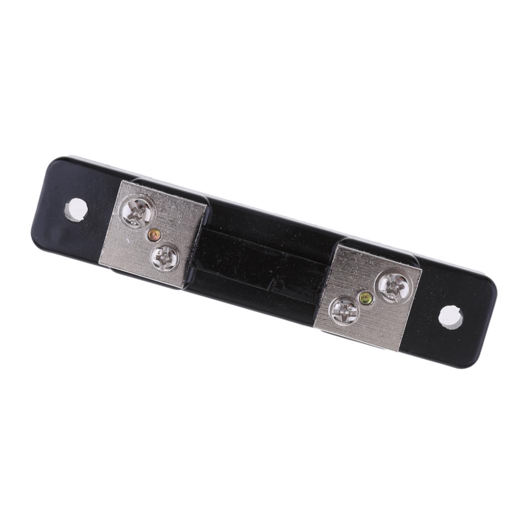 75mV Shunt Resistor for DC Current Meter Amp Analog Panel Ammeter FL-2