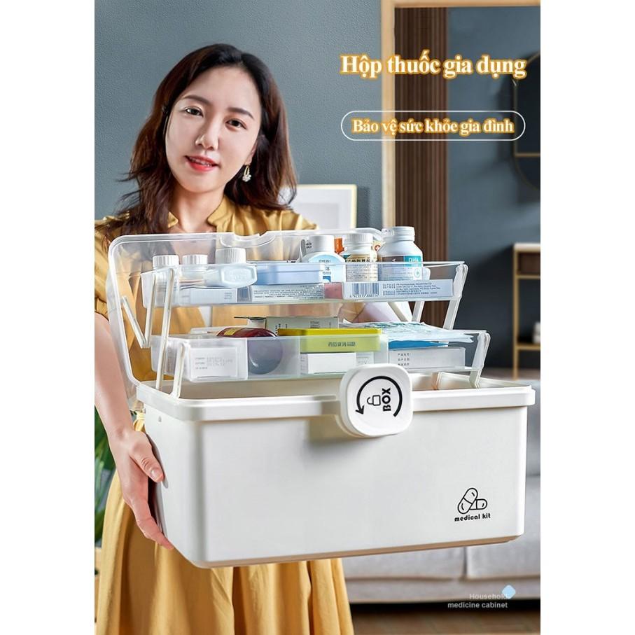 Hộp sơ cứu gia đình Medical Kit nhiều tầng cỡ lớn - Home and Garden