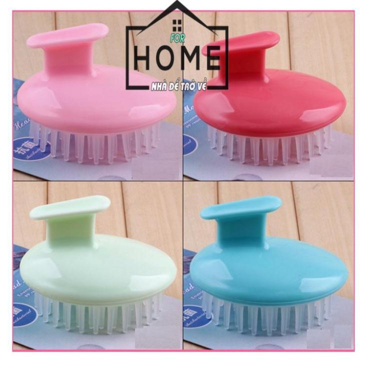 Lược Gội Đầu, Massage Đầu Thư Giản Giúp Làm Sach Da Đầu, Tẩy Tế Bào Khi Gội Đầu