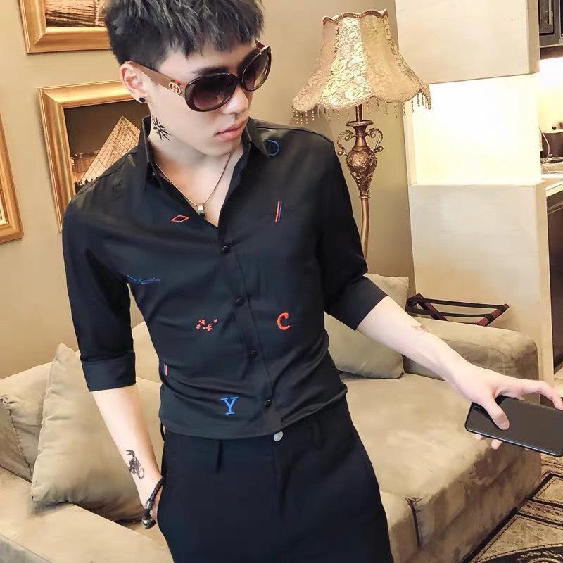 Áo sơ mi nam họa tiết thời trang HOT