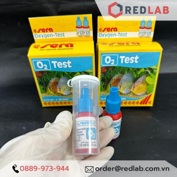 Test O2 Sera - Kiểm tra nhanh hàm lượng Oxi trong nước nuôi tôm, cá