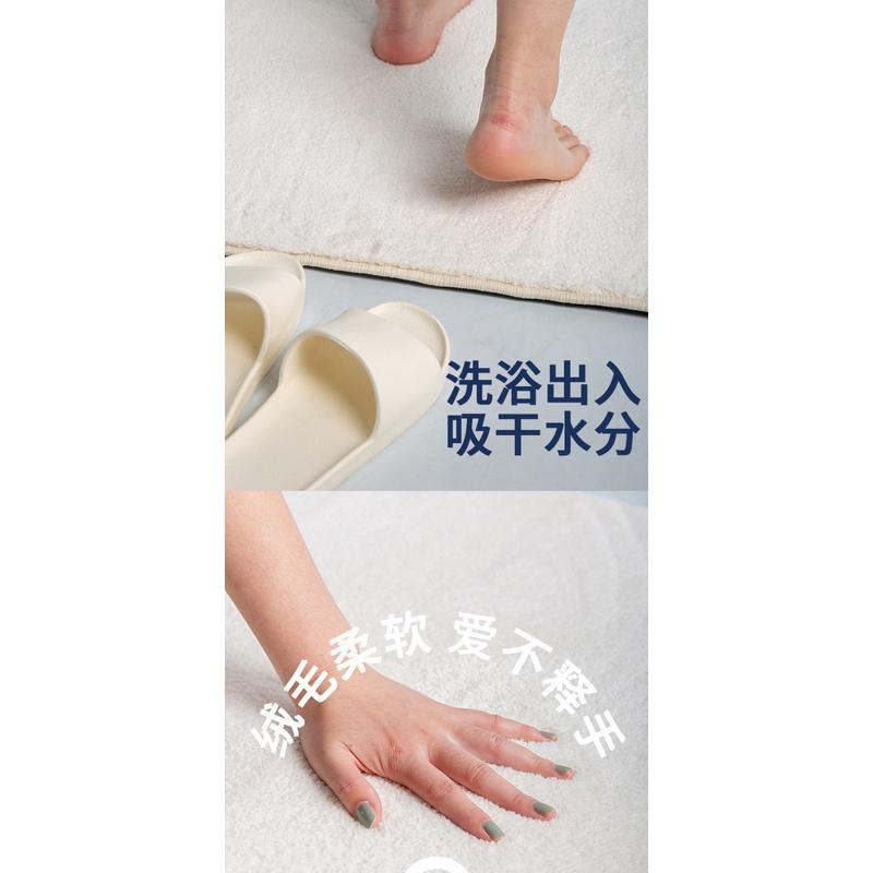 Hoa phòng tắm sang trọng tấm lót sàn chống trượt đơn giản trong hình bán nguyệt tấm thảm phòng ngủ cô gái hoạt hình tấm thảm gia dụng dễ thương.