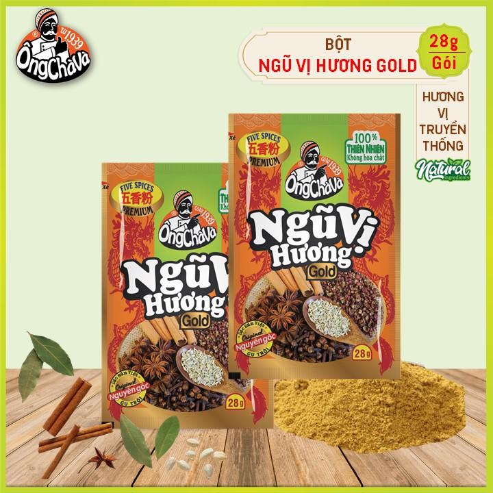 Combo 2 Gói Ngũ Vị Hương Gold Ông Chà Và 28g (Five Spices)