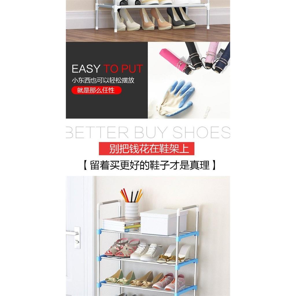 KỆ ĐỂ GIẦY 5 TẦNG KHUNG INOX