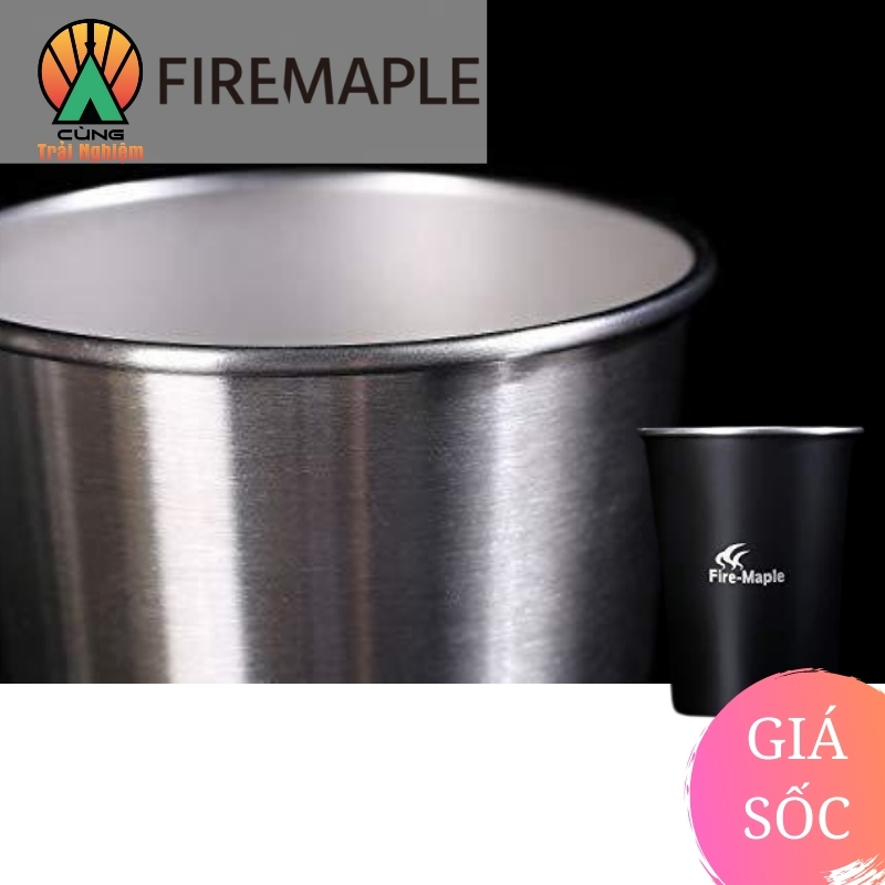 COMBO 2 Cốc Fire Maple Chuyên dụng cho đồ uống lạnh, bia FMP Cup01 Gọn Nhẹ dành cho Dã Ngoại, Cắm Trại