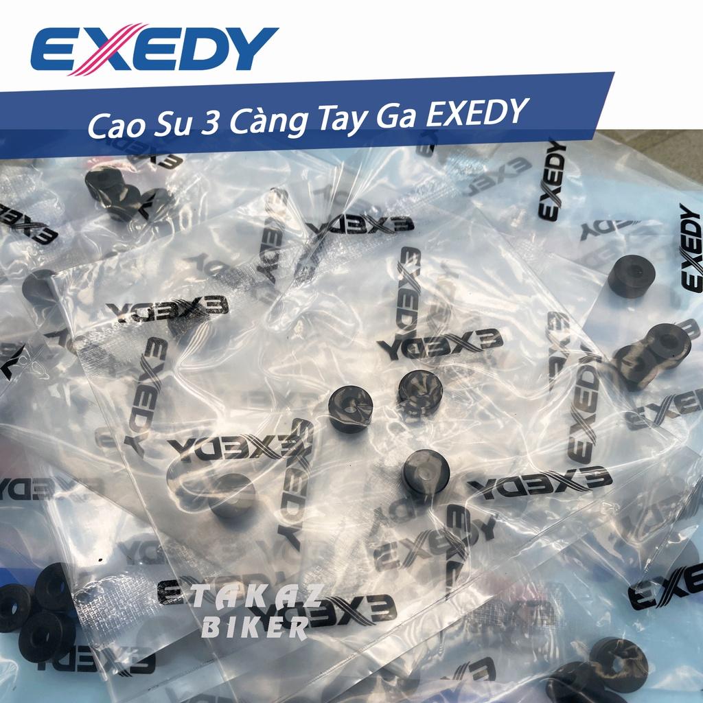 Bộ CAO SU 3 CÀNG Dành Cho AB, VAIRO, PCX, VISION, LEAD, SH MODE, SH 125 150, NOUVO 1,2,3,4,5,6, Grande, NVX, Janus