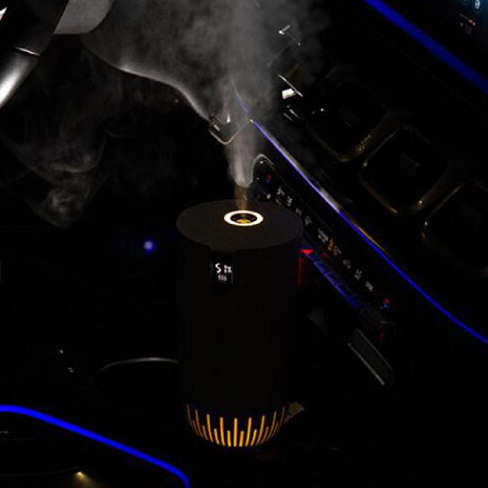 450ml Air Humidifier, LED Intelligent Digital Display Desktop Diffuser for Car Home