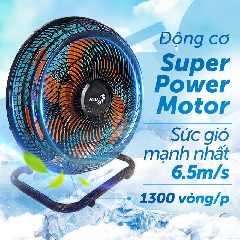 (ASIA) Quạt sàn Asia TURBO 6 cánh 80w - bán công nghiệp - Hàng chính hãng