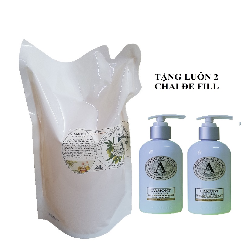 Nước Rữa tay Olive 2 lit - L'amont