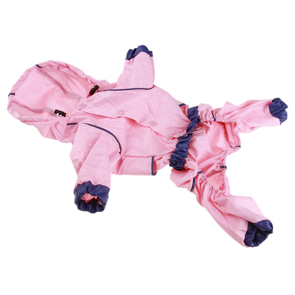 Waterproof Outdoor Clothing Unisex Dog Raincoat Jacket Coat