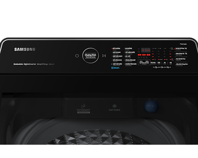 Máy giặt sấy thông minh Samsung AI Ecobubble™ với Bảng điều khiển thông minh 14 kg WA14CG5886BVSV -Hàng chính hãng