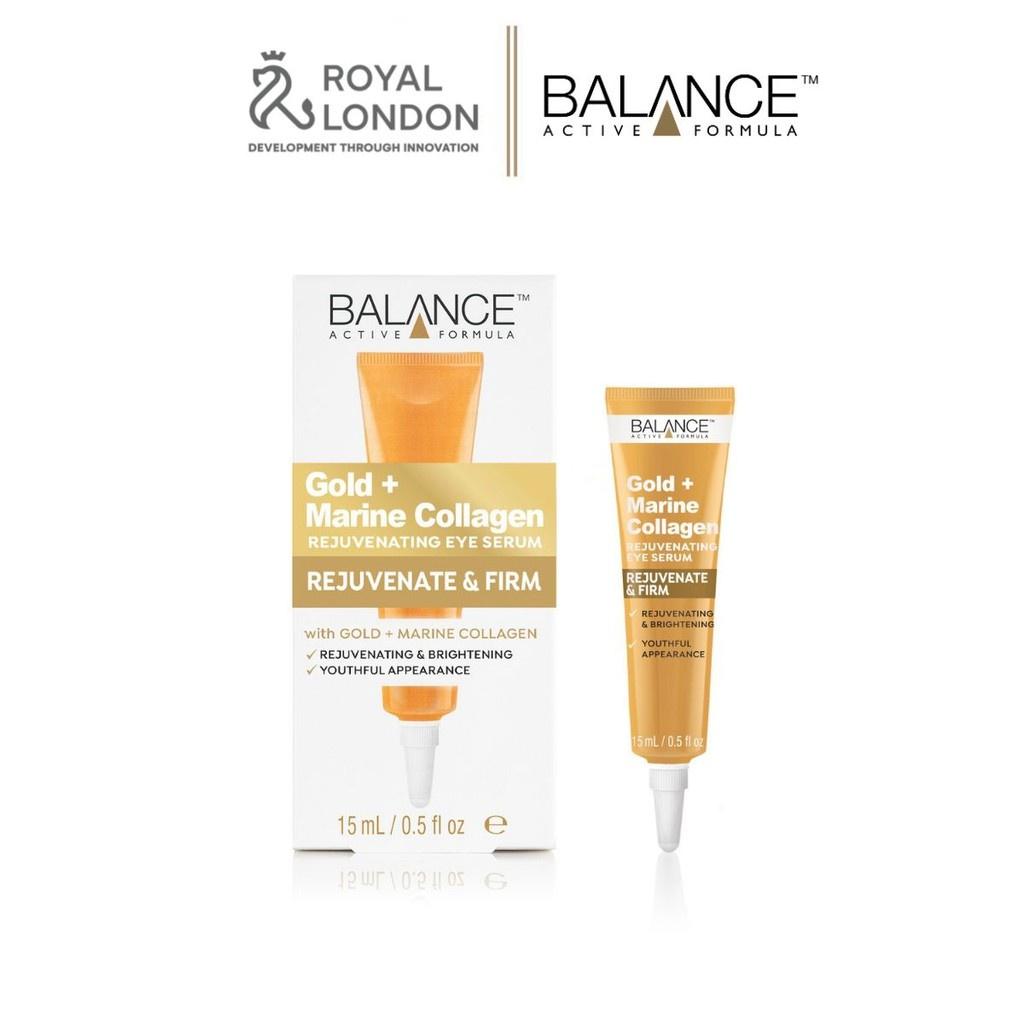 Serum Tái Tạo Và Dưỡng Da Mắt Balance Active Formula Gold Collagen Rejuvenating eye 15ml