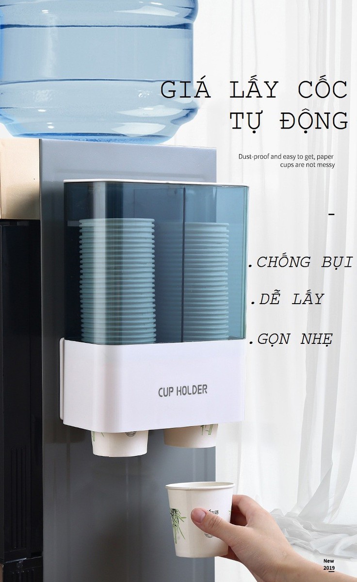 Giá đựng ly giấy loại 1 ngăn tiện dụng