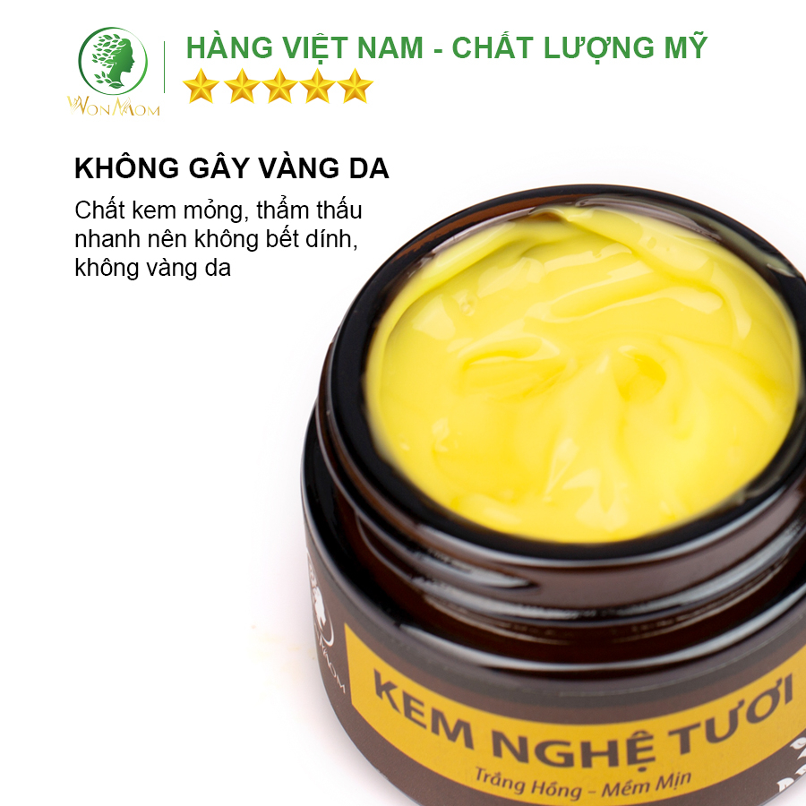 Bộ trắng da, sạch mụn nám, chống nắng cơ bản Wonmom ( 1 Kem nghệ tươi + 1 Serum mụn + 1 Kem chống nắng )