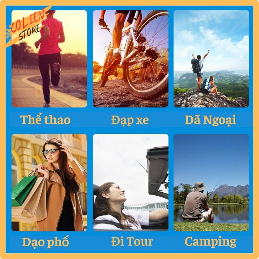 Găng Tay Thể Thao Chống Nắng, Tia UV Cao Cấp Thun Lạnh Co Giãn Tốt, Thoáng Mát, Thấm Hút Mồ Hôi Tốt, Cho Bạn Cảm Giác Dễ Chịu Khi Đi Dưới Trời Nắng Nóng