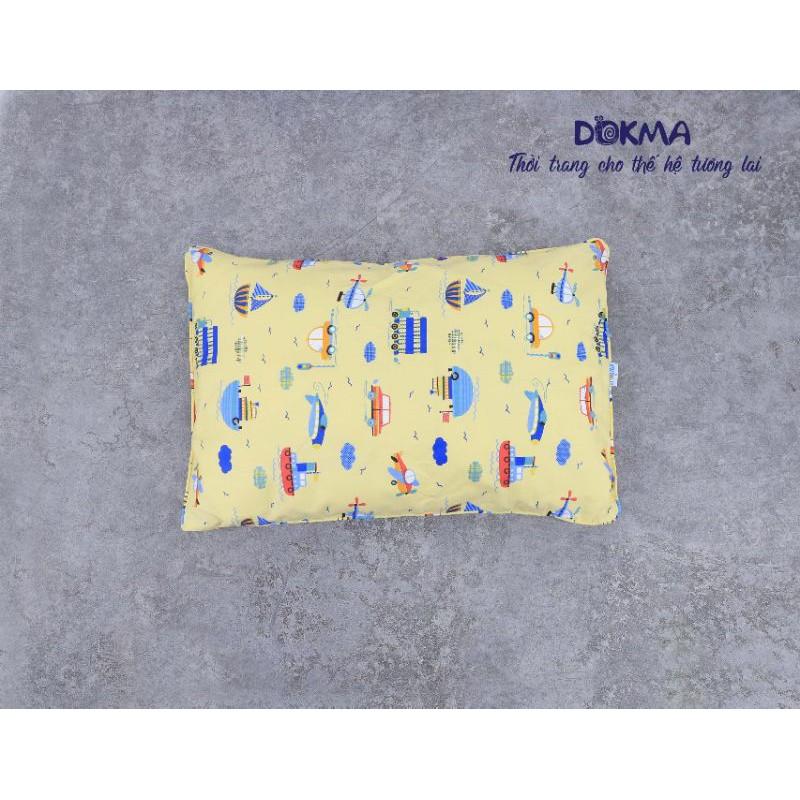 Gối bông DOKMA DS023 cho bé 1-6 tuổi, gối đầu mềm mịn, an toàn