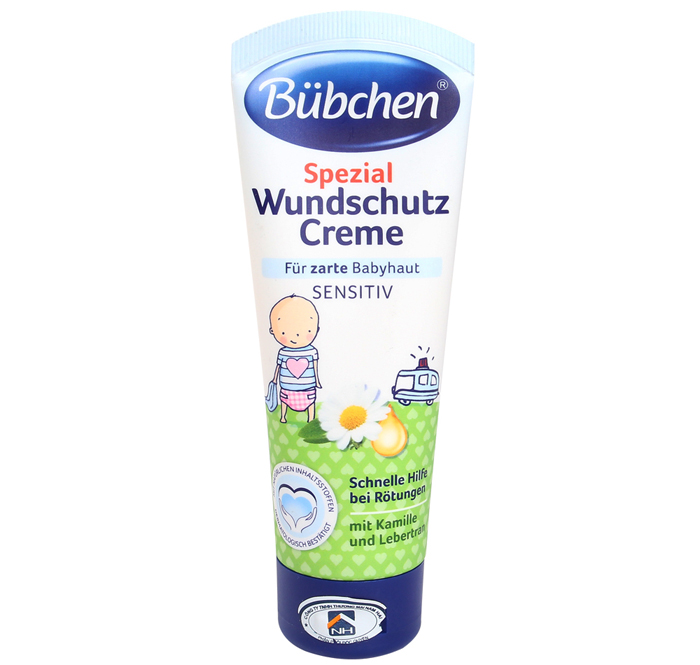 Combo 2 Tuýp Kem Hỗ trợ chữa trị Hăm Bubchen cho bé - Spezial Wundschutz Creme (75ml x 2 tuýp) 1