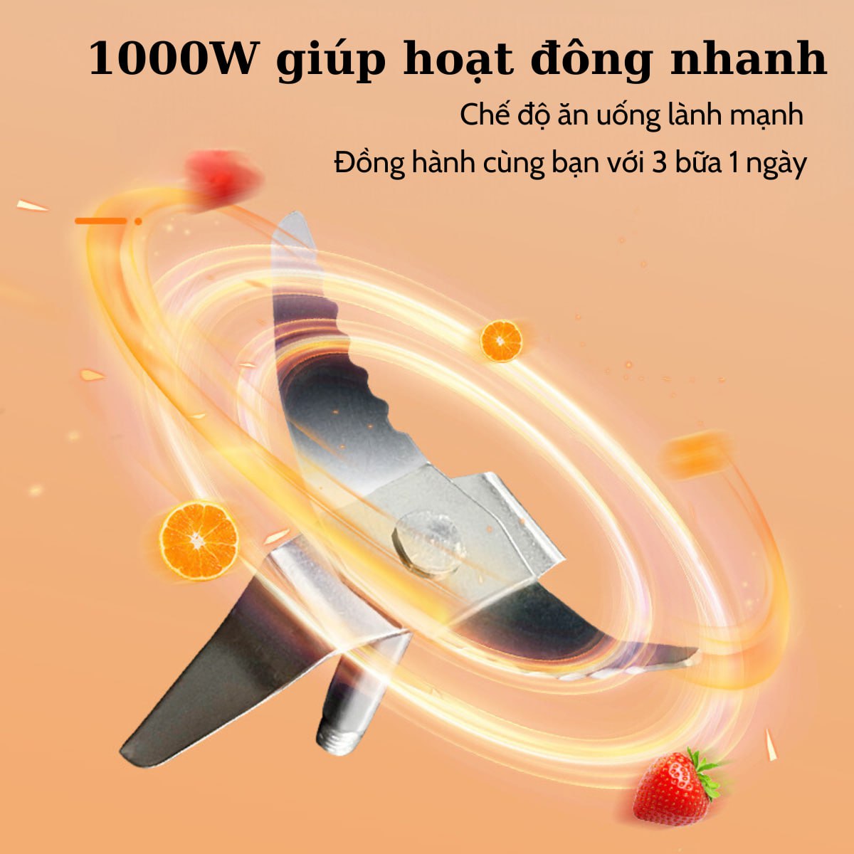 Máy xay đa năng SOKANY 7IN1 với công suất 1000W XAY- ÉP- CẮT- THÁI, tháo lắp dễ dàng - HÀNG CHÍNH HÃNG - DELIYA