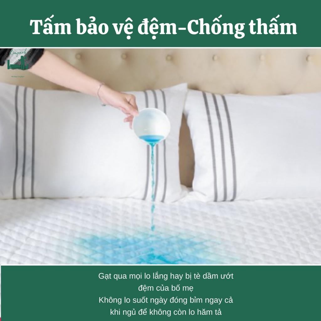 Tấm trải topper bảo vệ đệm cao cấp-đầy đủ kích thước và nhận KT theo yêu cầu khách hàng-LIMPARK