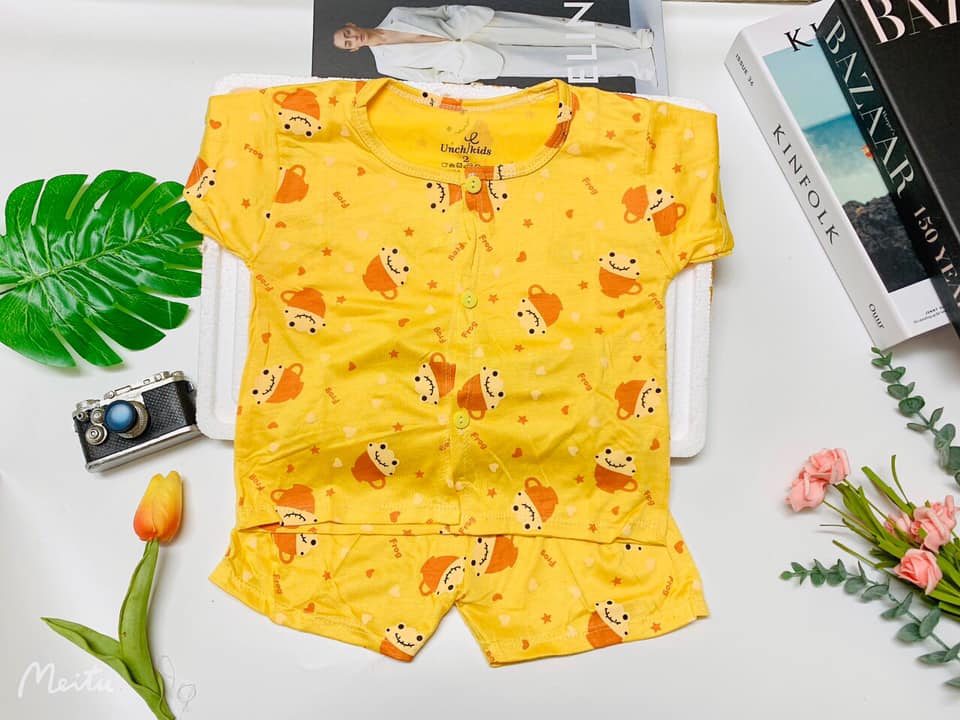 Bộ THUN LẠNH UNCHI CAO CẤP Cho Bé (tặng kèm 1 áo coton cùng size