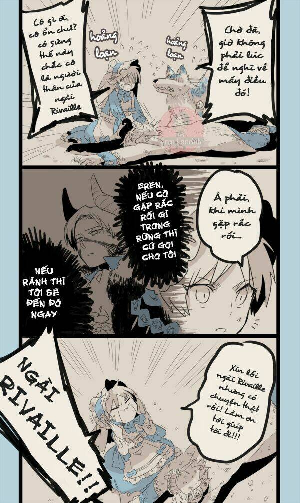 tấn công người khổng lồ - tuyển tập doujinshi chapter 12.3 5