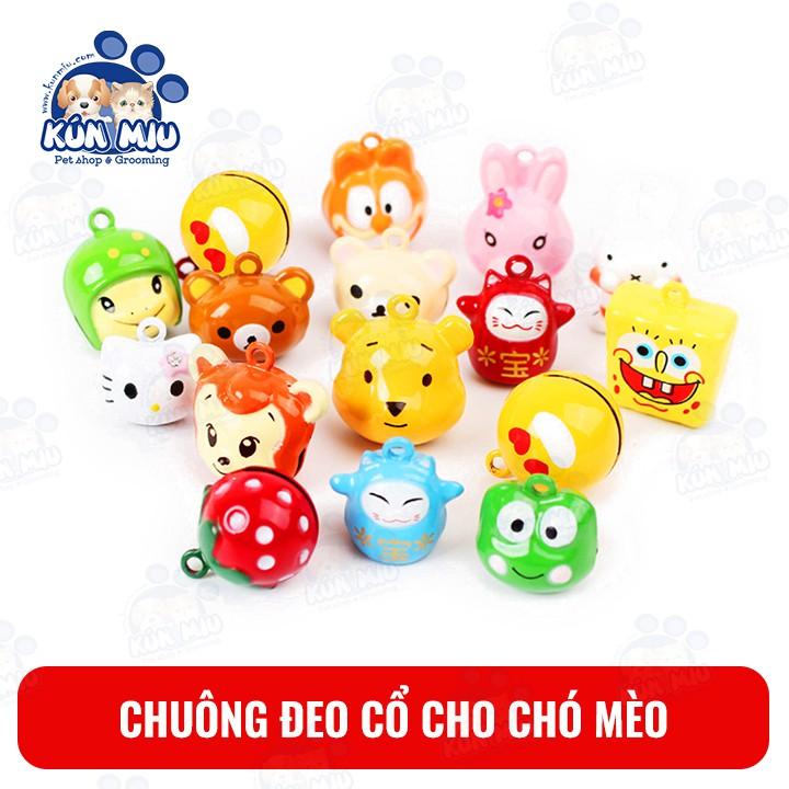 Chuông cổ hình thú cute cho chó mèo, thú cưng