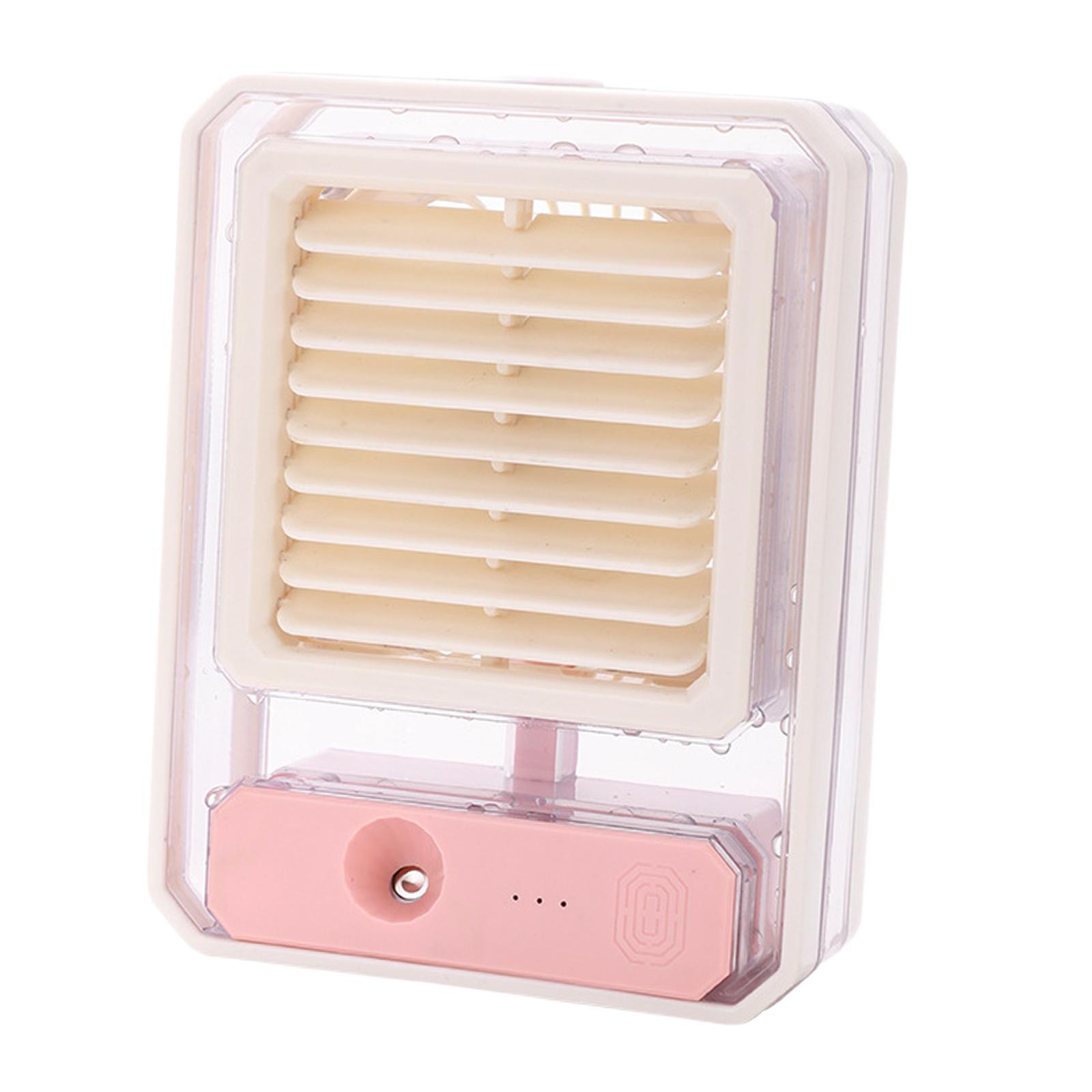 Portable Misting Fan Humidifier Air Conditioners Fan for Home Travel Bedroom