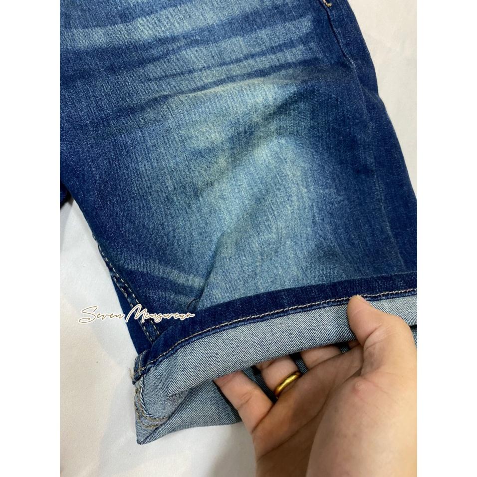 QUẦN SHORT JEAN NAM / QUẦN BÒ JEAN XUÂT DƯ HÀNG SUPPERDRY CAO CẤP XUẤT DƯ FULL TEM TAG LOGO THÊU FULL CLIP