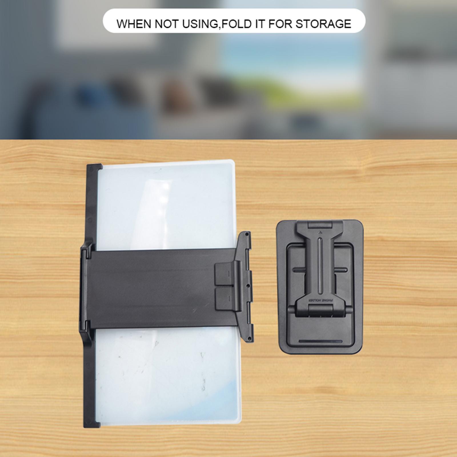 12 '' Screen Magnifier for 3D HD Gaming Smartphone Magnification Holder Projector Screen Horizontal Vertical Easy Carrying Accessories