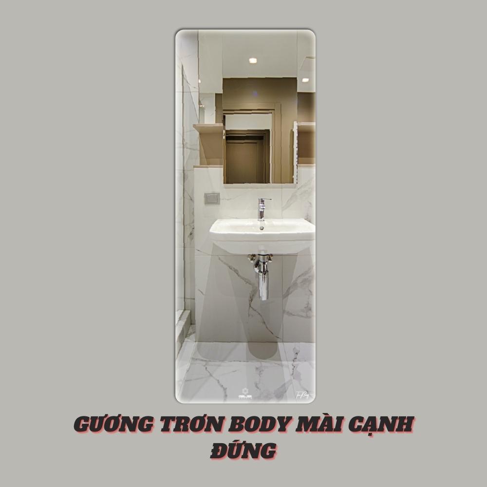 Gương toàn thân trơn mài cạnh đứng GLSMIRROR-S00R70