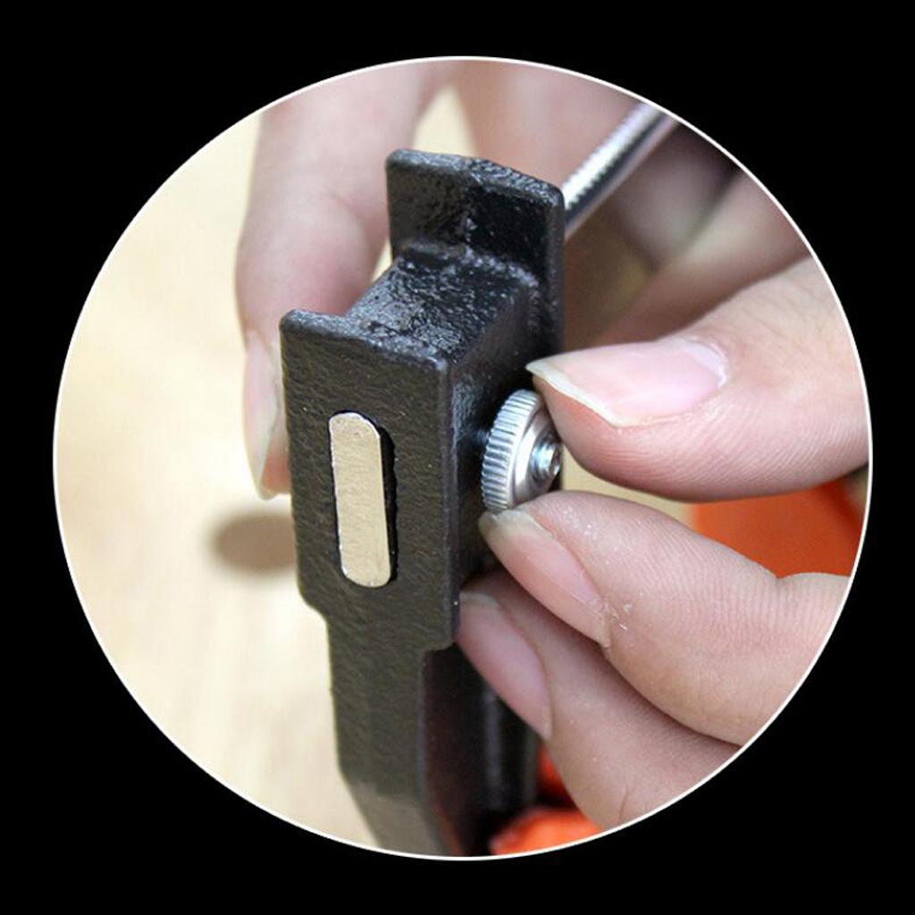 Wood Working Bar F Clamp Grip Ratchet Release Squeeze DIY Hand Gadget 6"