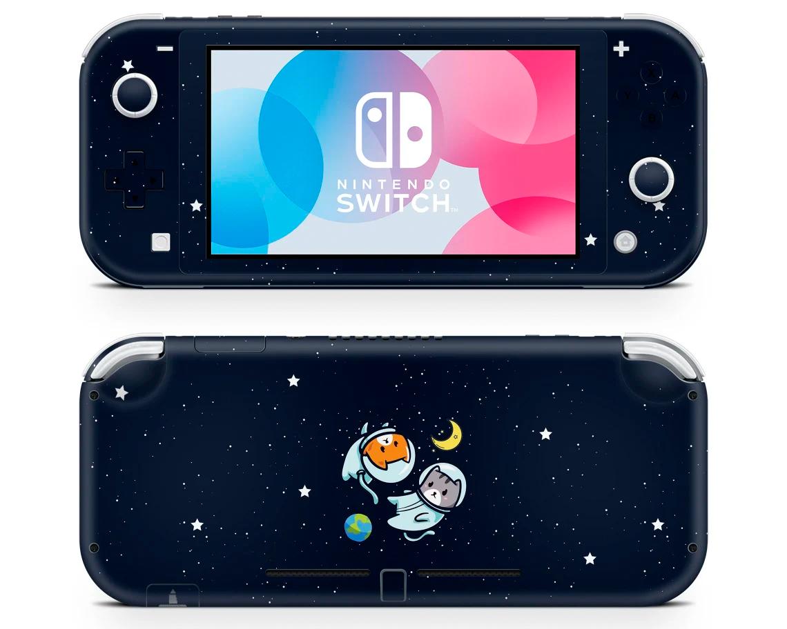 Skin decal dán Nintendo Switch Lite mẫu Astronaut (dễ dán, đã cắt sẵn)