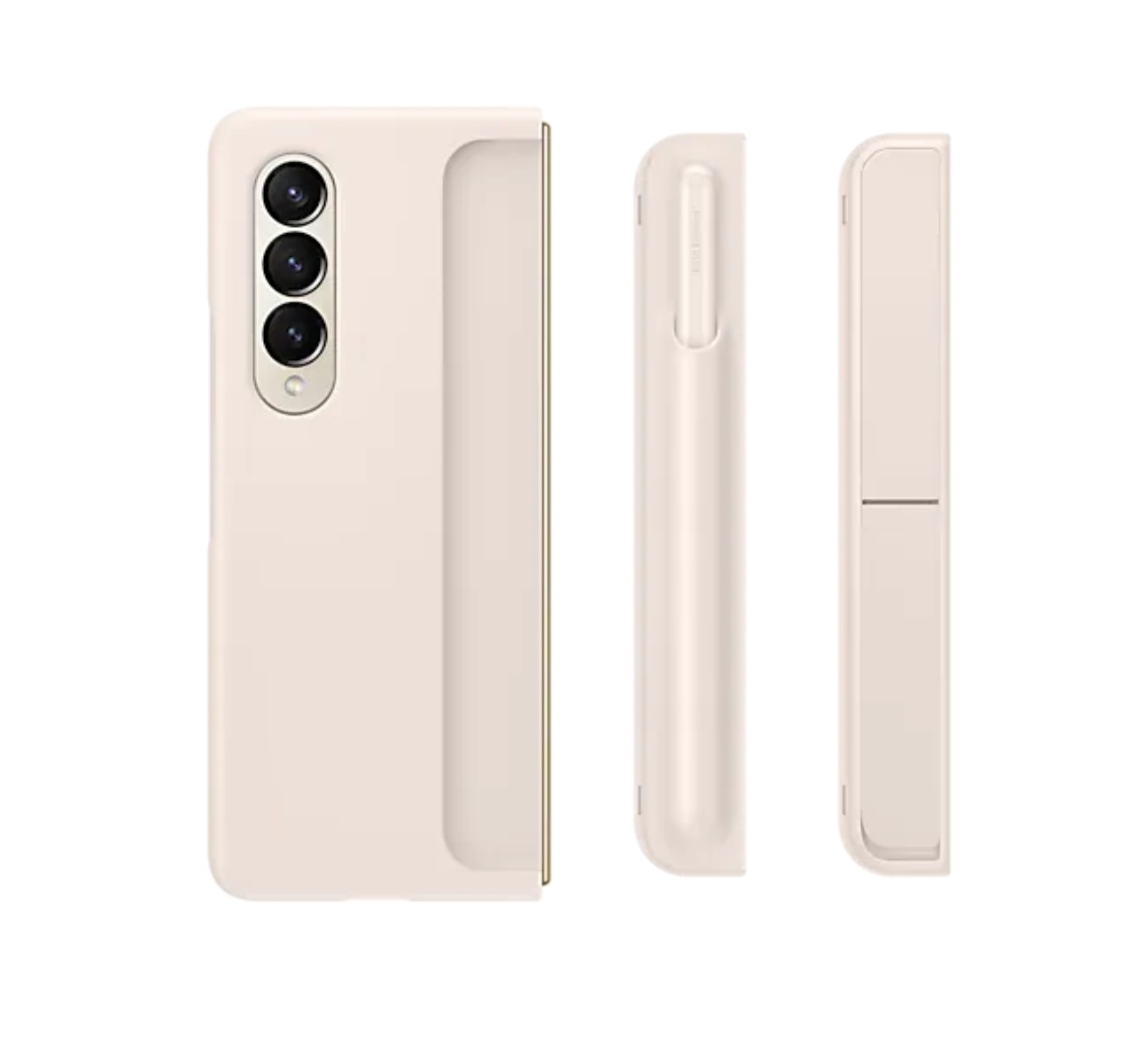 Ốp Lưng Standing Cover Dành Cho Samsung Galaxy Z Fold 4 - Kèm Chân Đứng + Khay Đựng Bút Spen - New Nobox Hoặc Có Box
