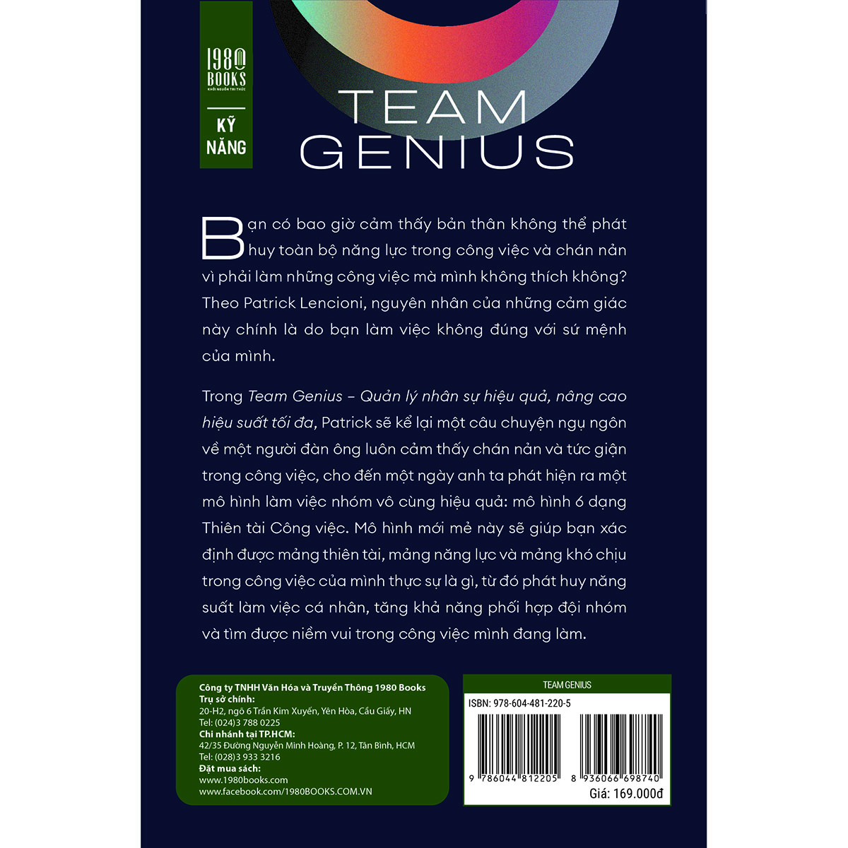 Team Genius - Quản lý nhân sự hiệu quả, nâng cao hiệu suất tối đa