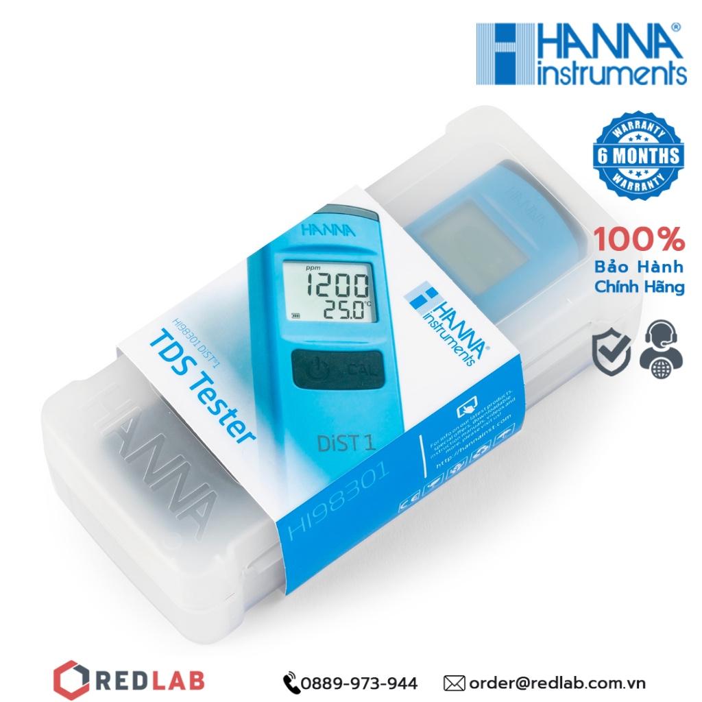 Bút đo nhiệt độ nước/tổng chất rắn hòa tan thang thấp Hanna HI98301