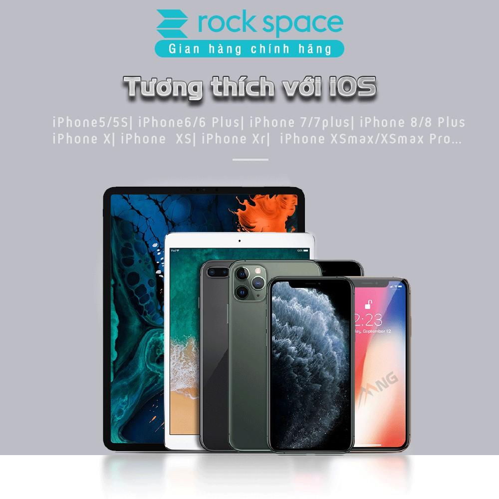 Dây Cáp Sạc RockSpace Z12 dành cho Iphone sạc nhanh ổn định không nóng máy độ dài 1m - Hàng chính hãng