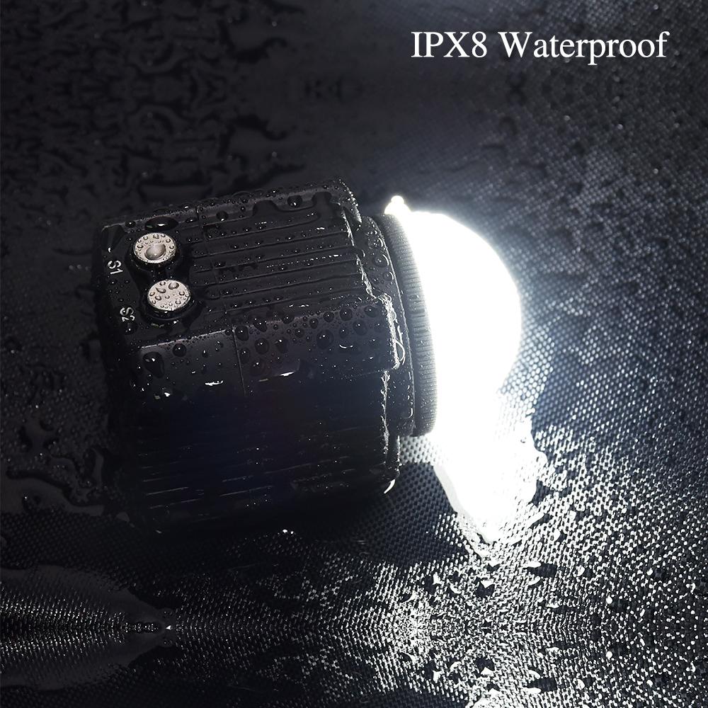 Mini Rechargeable LED Video Light Diving Photography Lamp Underwater 60M Waterproof IPX8 Camping Lighting for DJI Drone/