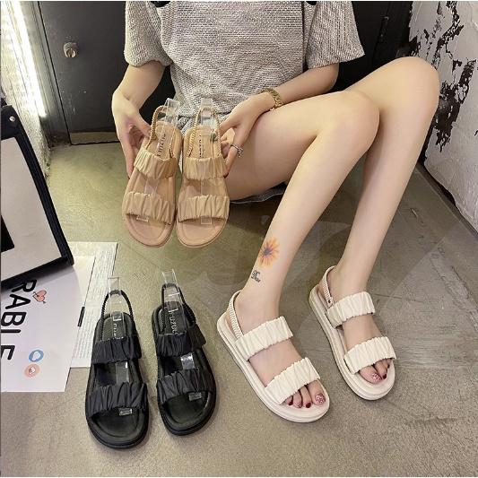 Form nhỏ Sandal Quai Hậu 2 Quai Nhún Nhựa Dẻo Êm Chân G183