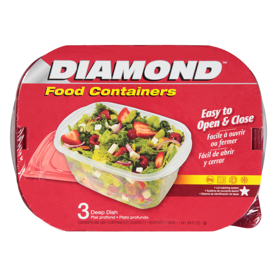 Hộp nhựa Diamond 1890ml
