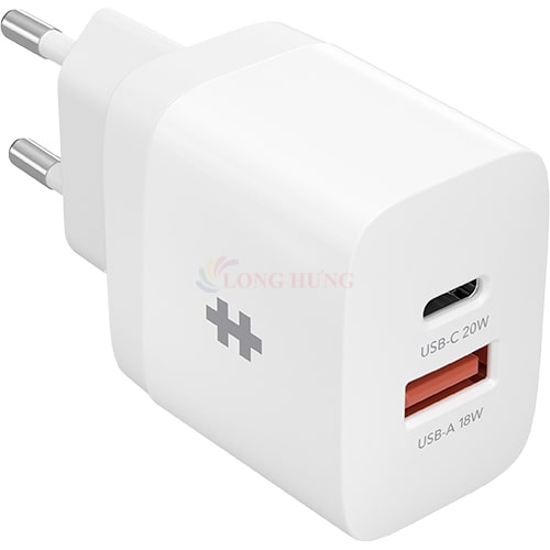 Hình ảnh Cốc sạc HyperJuice 20W Charger 1USB 1Type-C HJ205/HJ205EU - Hàng chính hãng